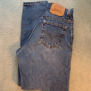High waisted vintage levis